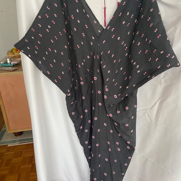 Nicobar Charcoal Kaftan Dress - Picture 4 of 6